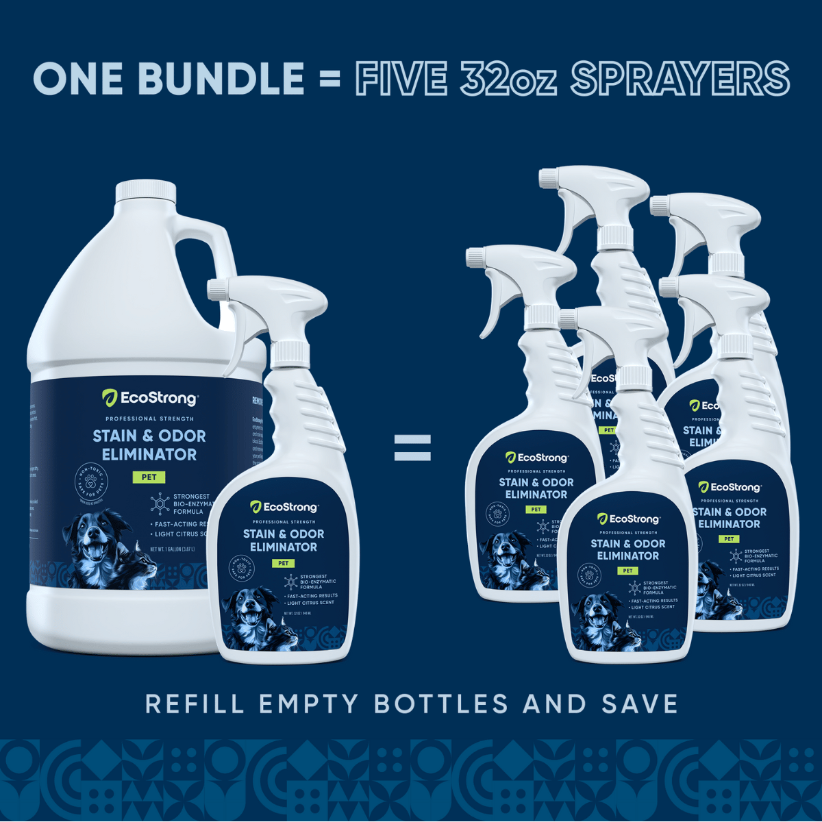 Pet Stain and Odor Eliminator Pet & Animal > Pet Stain & Odor EcoStrong