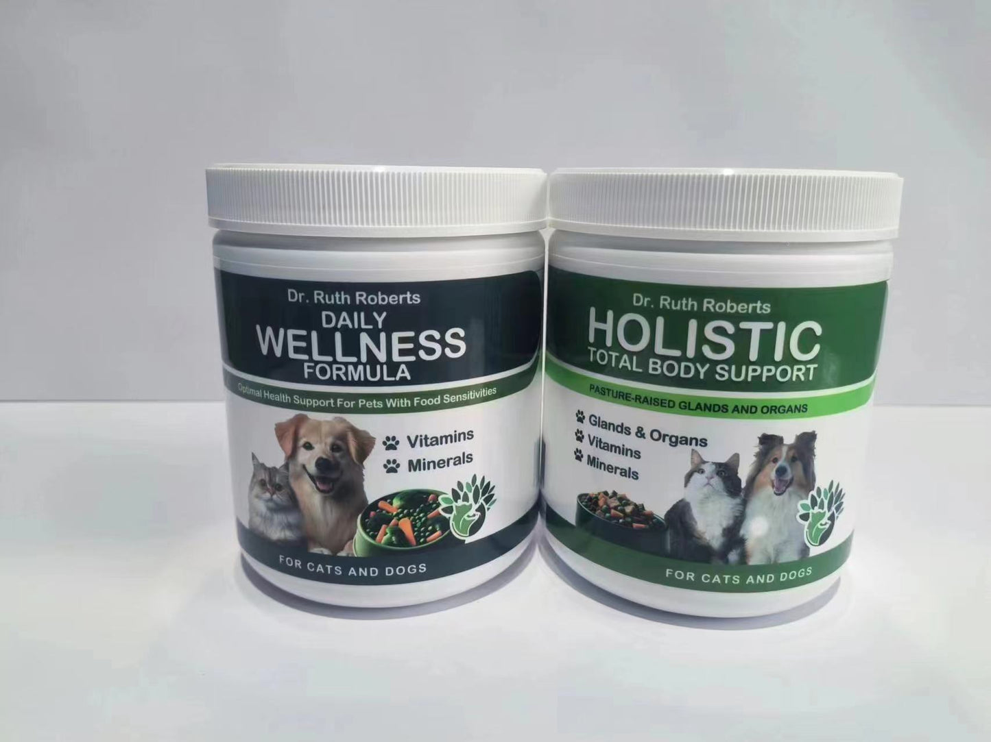 Pet's Daily Wellness Formula - For Pets With Pork/Beef Allergy Vitamins & Supplements Dr. Ruth Roberts