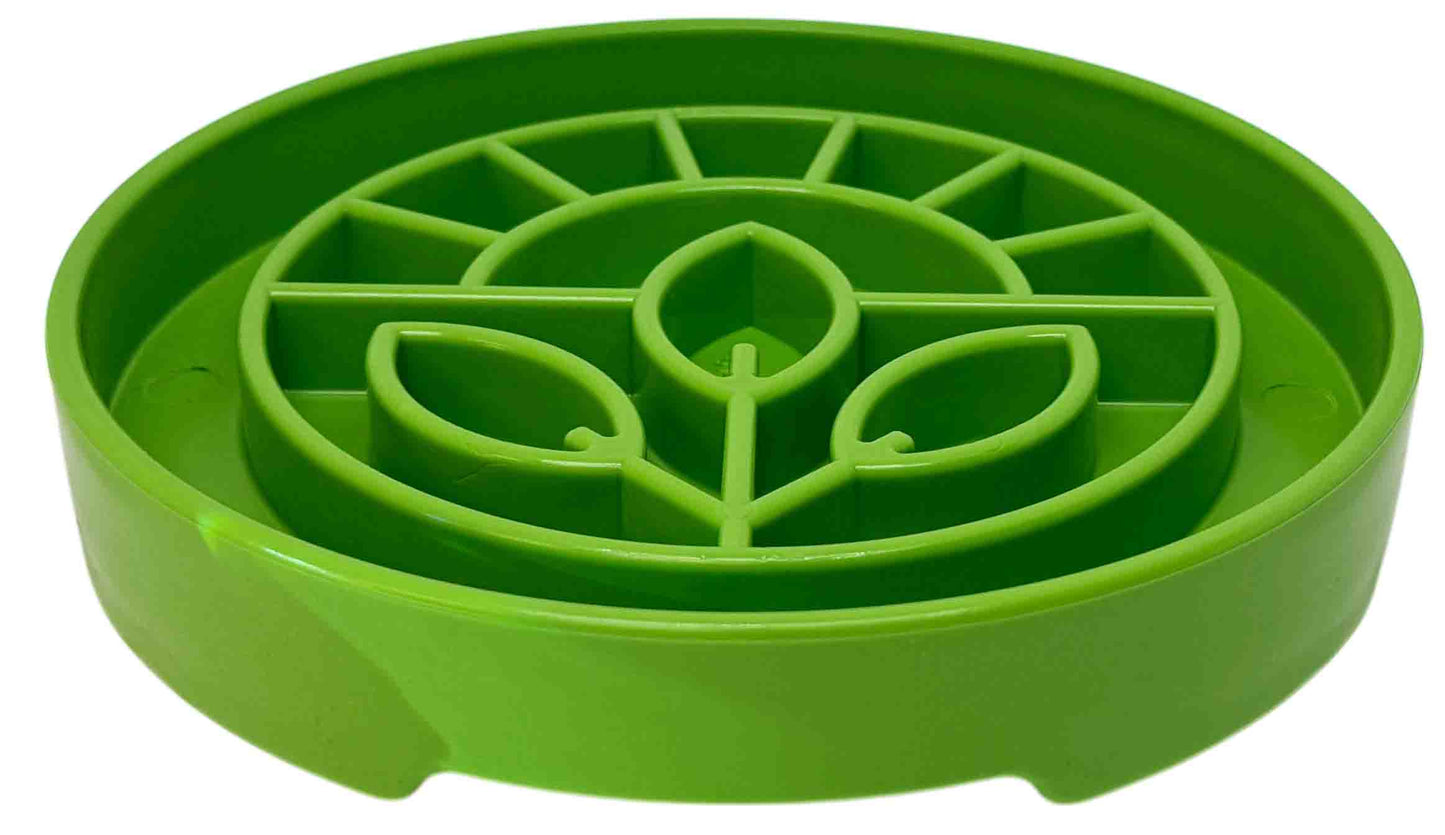 Garden Design eTray - Shallow Slow Feeder Dog Bowl for Enrichment | USA ETRAY SodaPup/True Dogs, LLC