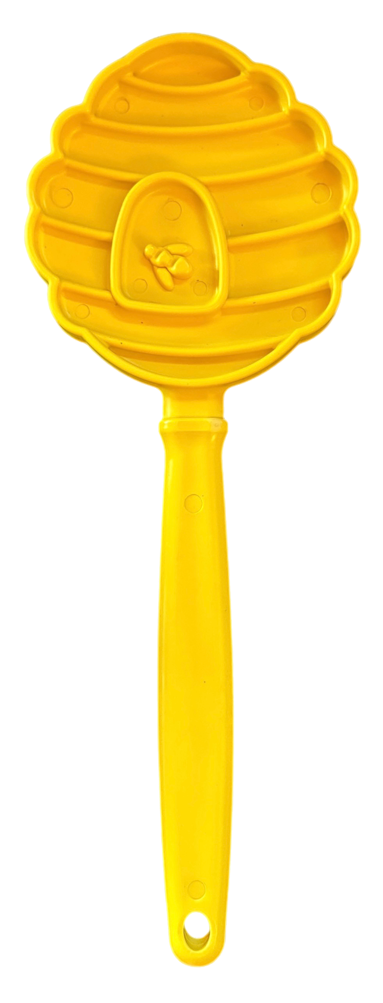 Lick Stick Hand-Held Dog Enrichment Toy - Interactive Lick Stick | USA Made Beehive Lick Stick - yellow EMAT SodaPup/True Dogs, LLC