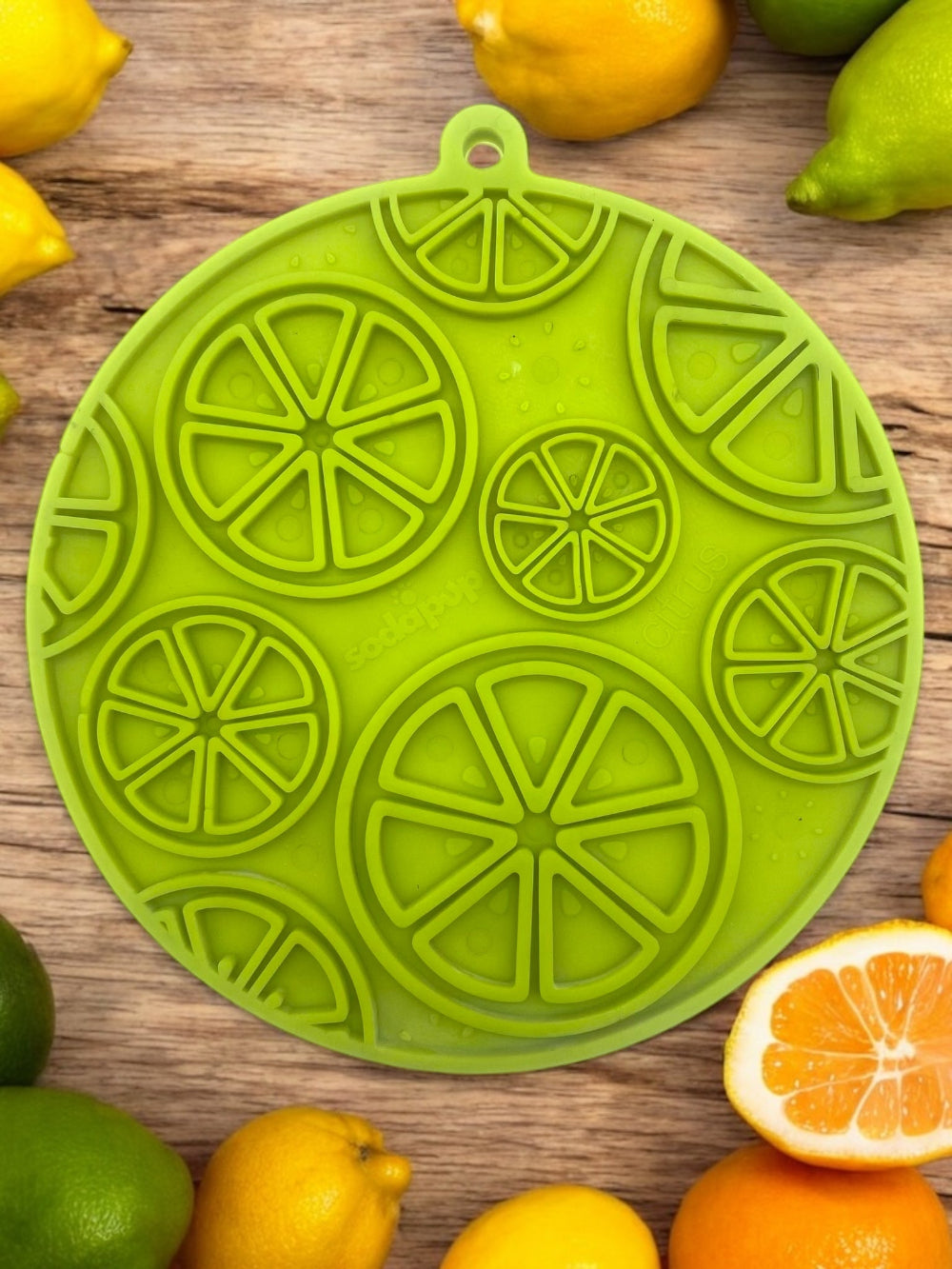 Citrus Design eMat - Enrichment Lick Mat with Suction Cups | USA Made EMAT SodaPup/True Dogs, LLC