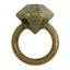 Diamond Ring Durable Teething Ring Diamond Ring Nylon Teething Ring - Brown Nylon Dog Toys SodaPup/True Dogs, LLC