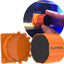 Flipper Pico 2-in-1 Magnetic Aquarium Cleaner Magnet Orange Scrubber Flipper Aquarium Products