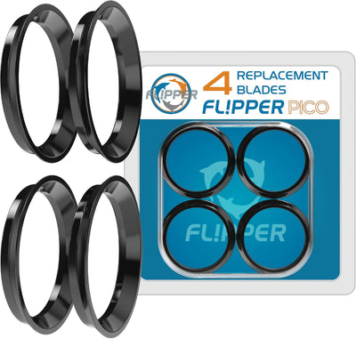 Flipper Pico 2 in 1 Aquarium Magnet Cleaner Replacement Blades 4 Pack Replacement Blades Flipper Aquarium Products
