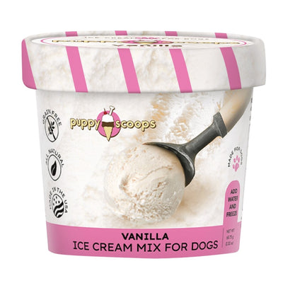 Puppy Cake - Puppy Scoops Ice Cream Mix - Vanilla 2.32 oz Dog Treats Puppy Cakes