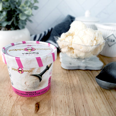 Puppy Cake - Puppy Scoops Ice Cream Mix - Vanilla 2.32 oz Dog Treats Puppy Cakes