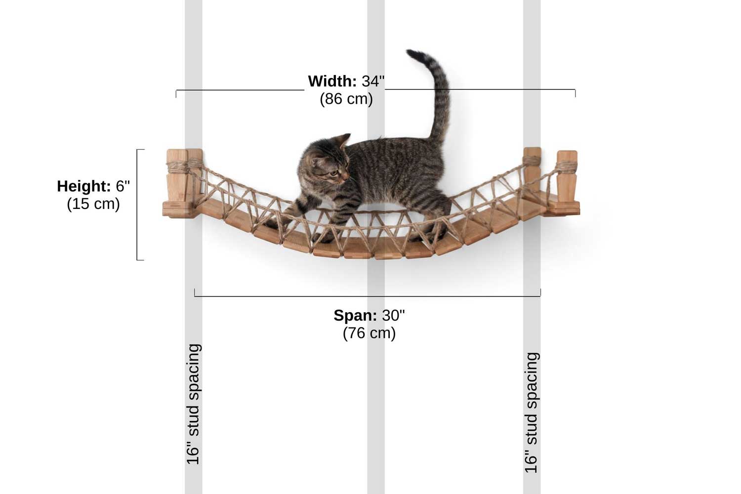 Cat Bridge for Wall Cat Bridge Catastrophic Creations