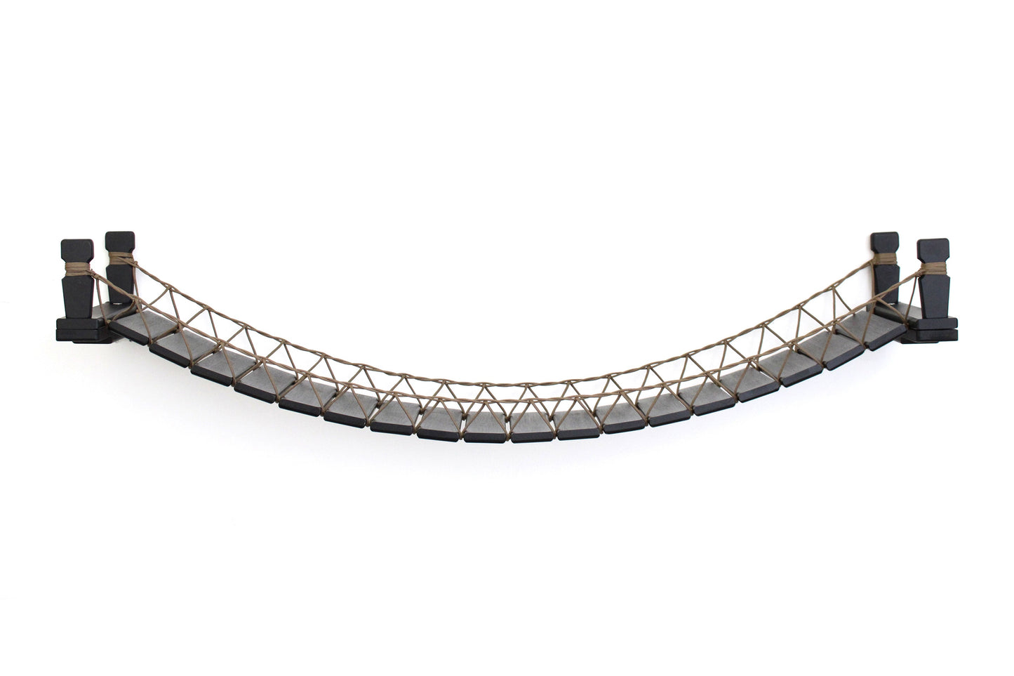 Cat Bridge for Wall Onyx Bamboo 50" Cat Bridge Catastrophic Creations