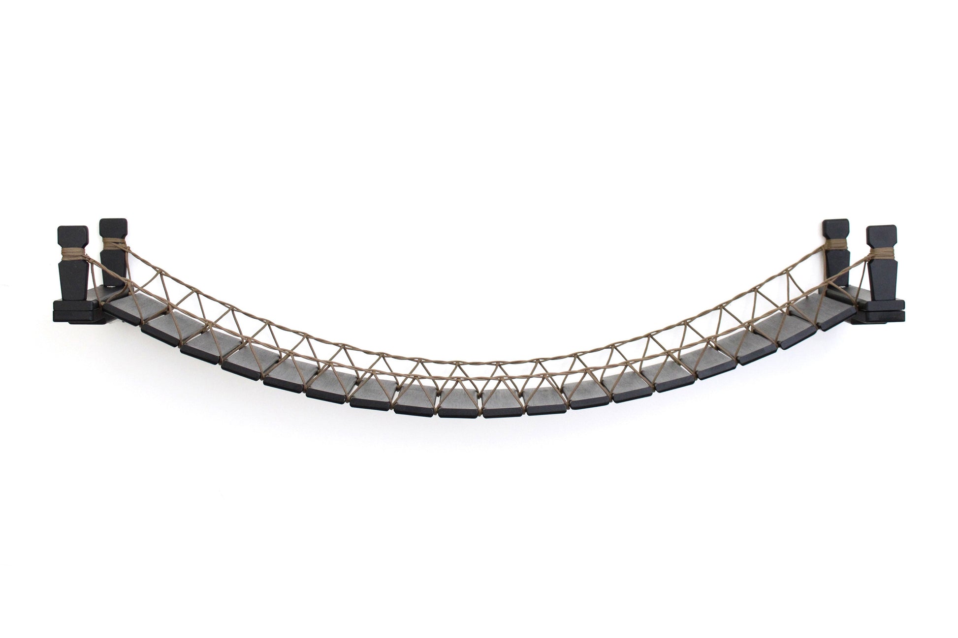 Cat Bridge for Wall Onyx Bamboo 50" Cat Bridge Catastrophic Creations