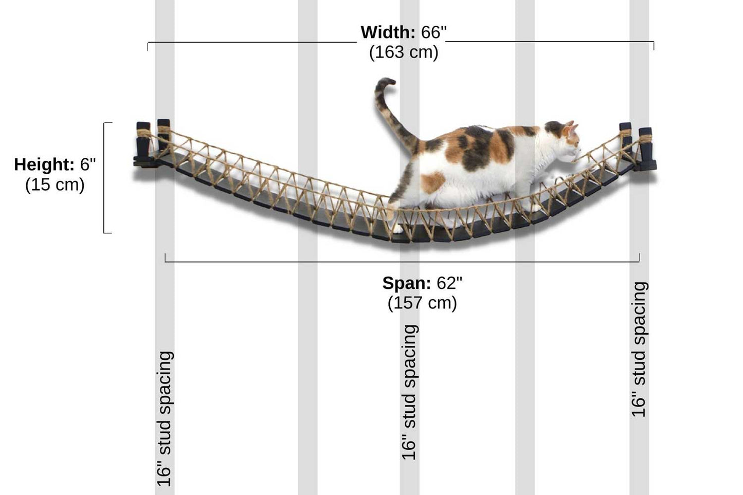 Cat Bridge for Wall Cat Bridge Catastrophic Creations