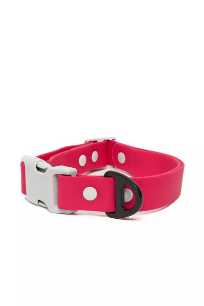 Red Mountain Syrah Waterproof Dog Collar Fuchsia Gray Dog Collar Aria the Fox