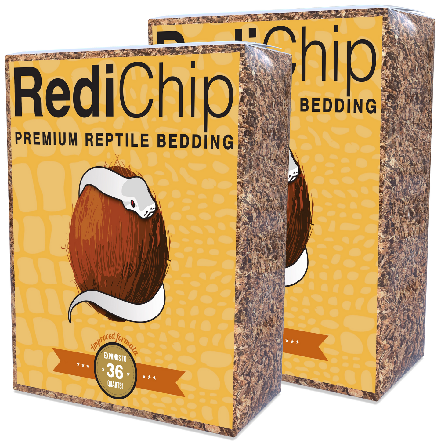 RediChip Premium Medium Sized Coconut Chips; Ready to Use Substrate ReptiChip LLC
