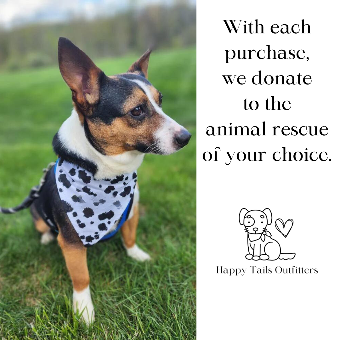 Floral Dog Bandana Dog Bandana Happy Tails Outfitters