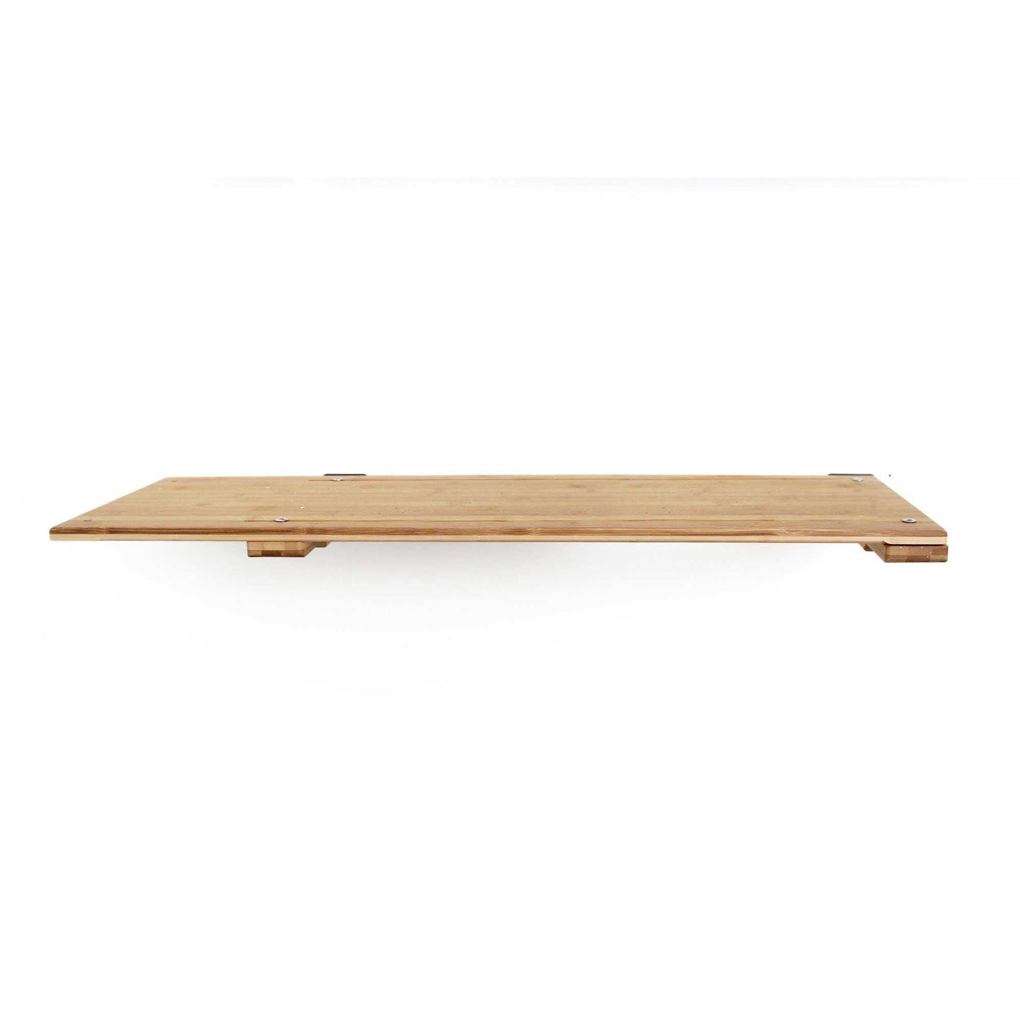 Wall Mounted Cat Shelf Natural Bamboo 34" Slotted Shelf Cat shelves/bed Catastrophic Creations