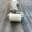 hemp rope + coffee wood toy hemp rope dog pull toys rōmng