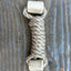 hemp rope + coffee wood toy hemp rope dog pull toys rōmng