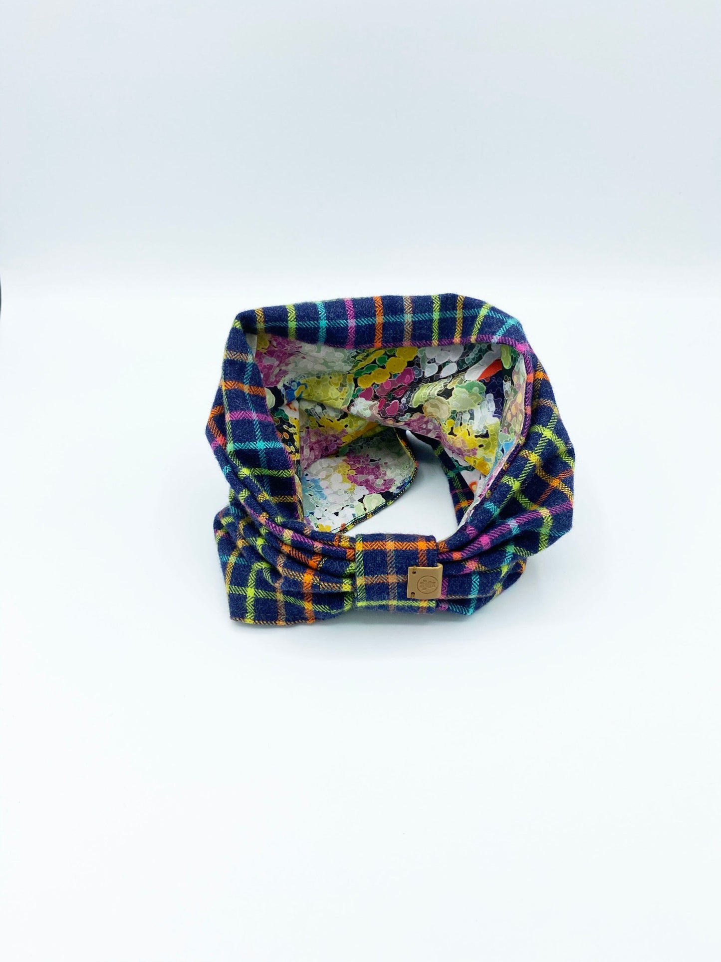 'Brett' Reversible Pet Snood Dog Snood BESPOKE PAWS