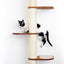 Wall Mounted Cat Climbing Pole - Sisal Cat Scratcher Catastrophic Creations
