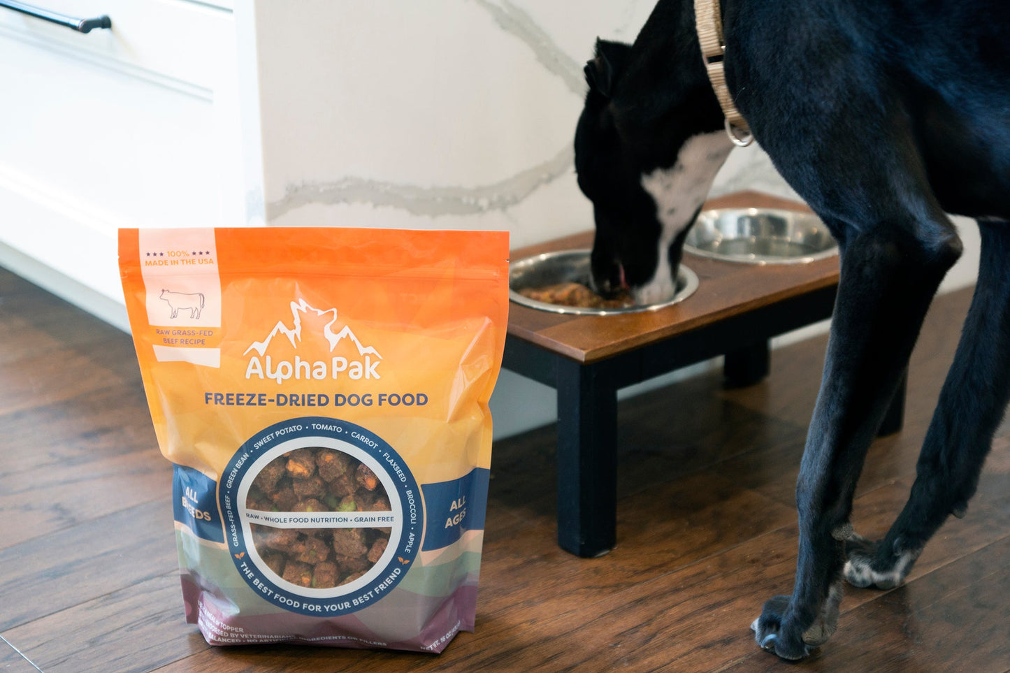 PREMIUM RAW FREEZE DRIED DOG FOOD BEEF freeze dried dog food Alpha Pak