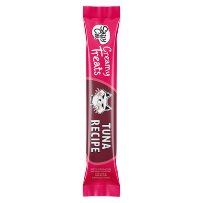 Salty Cat Puree All Day Everyday Tube Treat - Tuna - 3 Pack Bag Cat Treats and Catnip salty cat