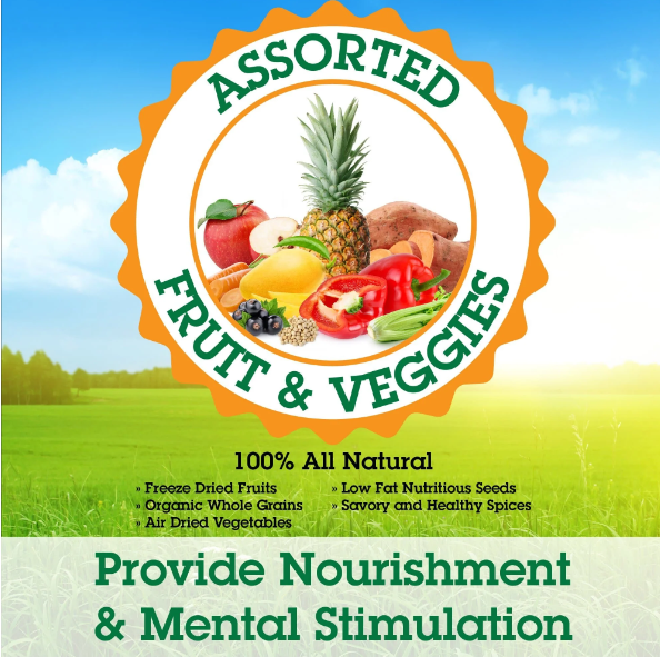 Parrot Food Super-Pack Bird Food Bird Street Bistro