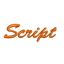 Embroidery Personalization Service Orange Script Service Dogline
