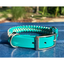 Fishtail Hand Braided Dog Collar in Teal & Cream Handmade Braided Collars Pawsh Pup Co.