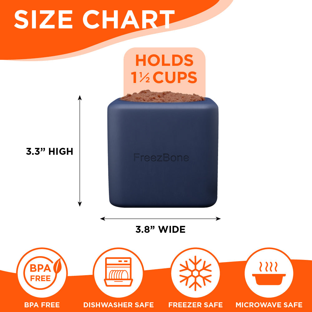 Freezbox - Super Tough Treat Toy Freezbone