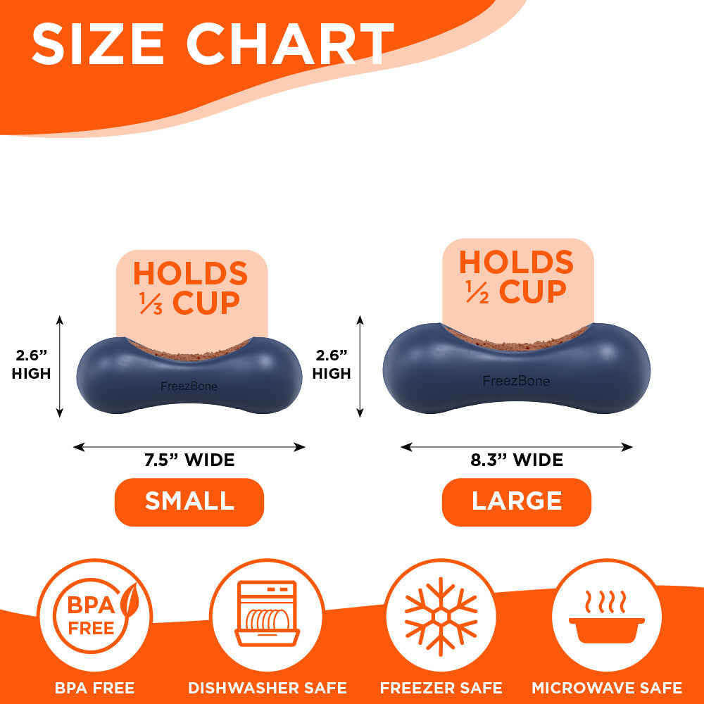 Freezstick - Indestructible Enrichment Chew Freezbone