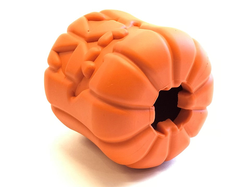Jack O' Lantern Dog Toy - Durable Halloween Chew Toy for Large Dogs | USA Made Rubber Dog Toys SodaPup/True Dogs, LLC