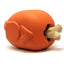 Roasted Turkey eDispenser Durable Rubber Chew Toy & Treat Dispenser - Large - 25% off! Rubber Dog Toys SodaPup/True Dogs, LLC