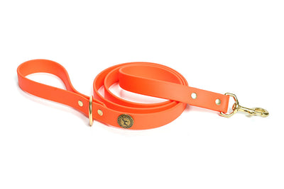 Sporting Dog Leash - Blaze Orange Dog Supplies Pointer Traditions