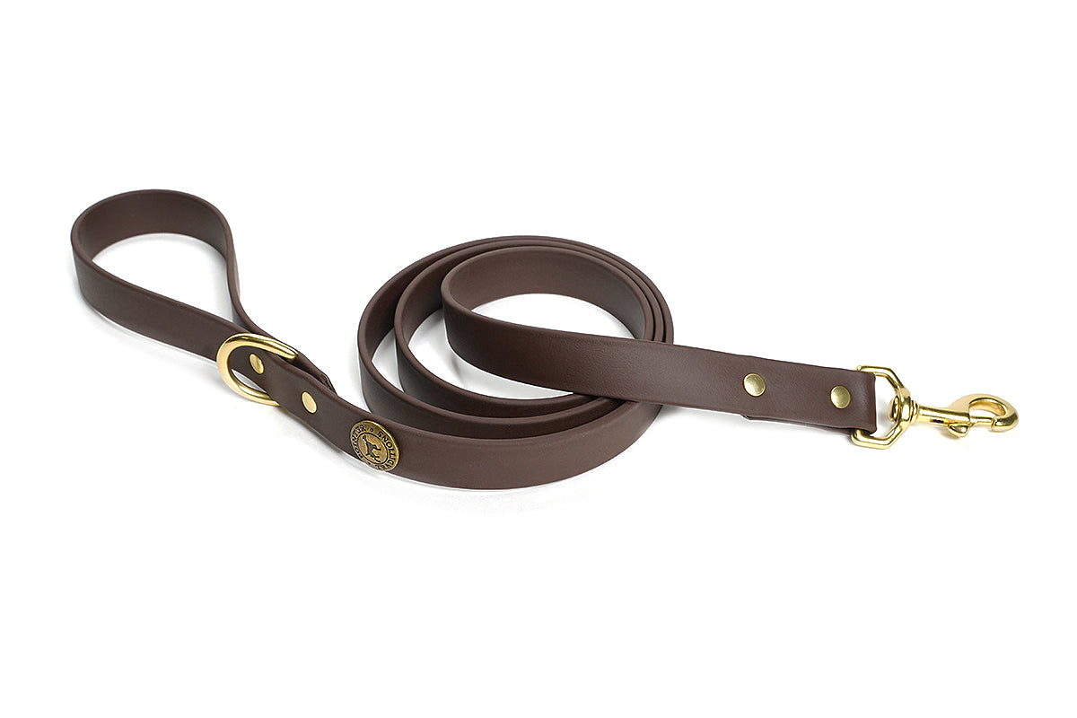 Sporting Dog Leash - Leather Brown Dog Supplies Pointer Traditions