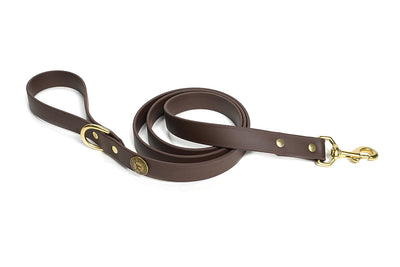 Sporting Dog Leash - Leather Brown Dog Supplies Pointer Traditions