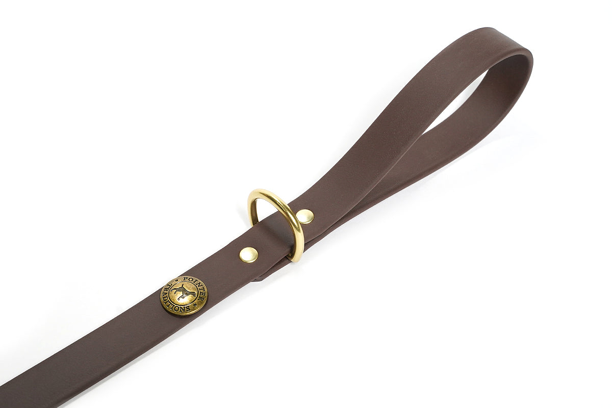 Sporting Dog Leash - Leather Brown Dog Supplies Pointer Traditions