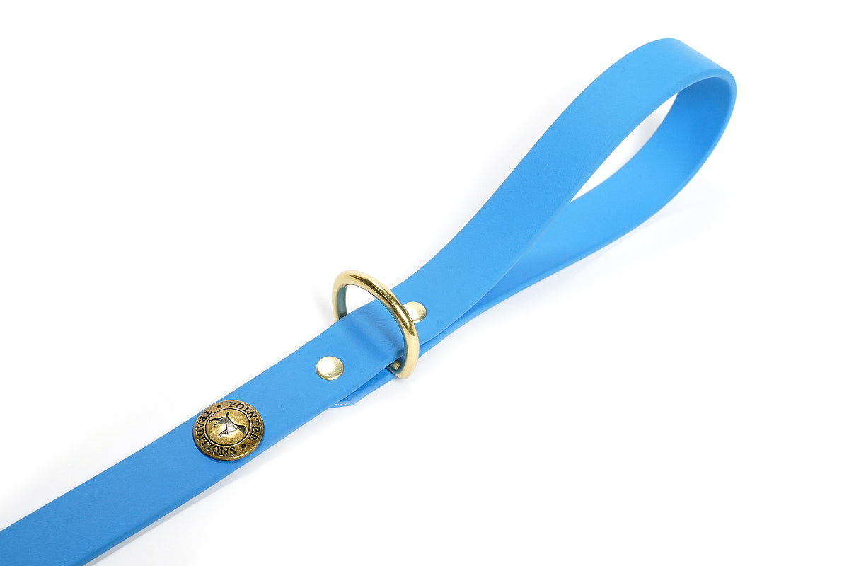 Sporting Dog Leash - Sky Blue Dog Supplies Pointer Traditions