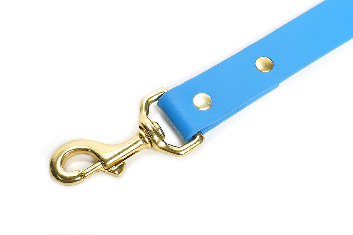 Sporting Dog Leash - Sky Blue Dog Supplies Pointer Traditions