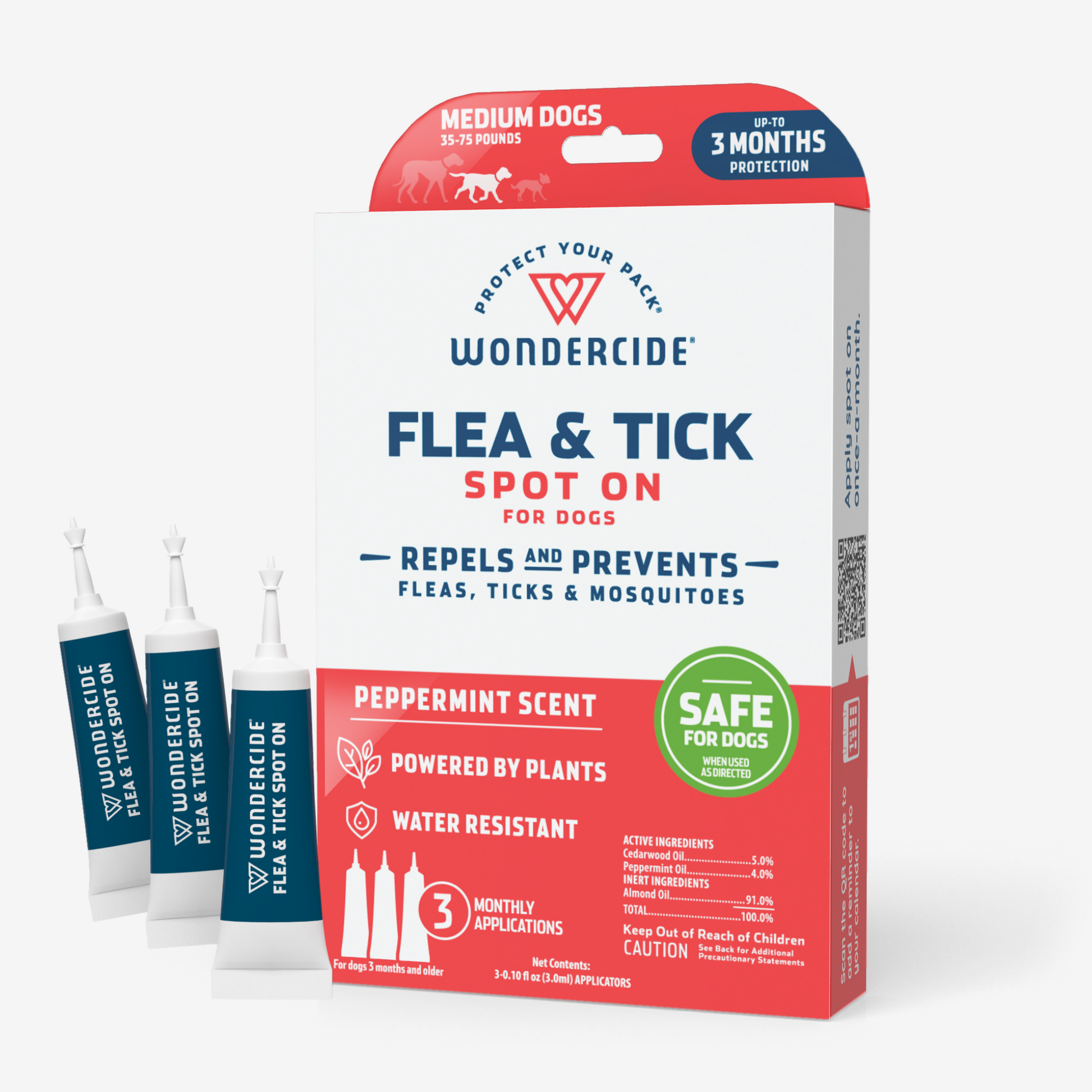 Flea & Tick Spot On for Dogs + Cats sale Wondercide