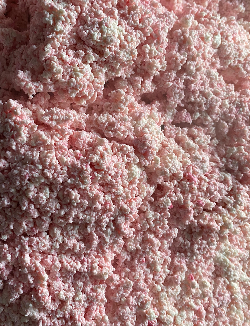 Strawberry Flavored Yak Cheese Chew - made with REAL STRAWBERRY Puree - Single Yak Chew Chief’s Treats and Pet Supplies