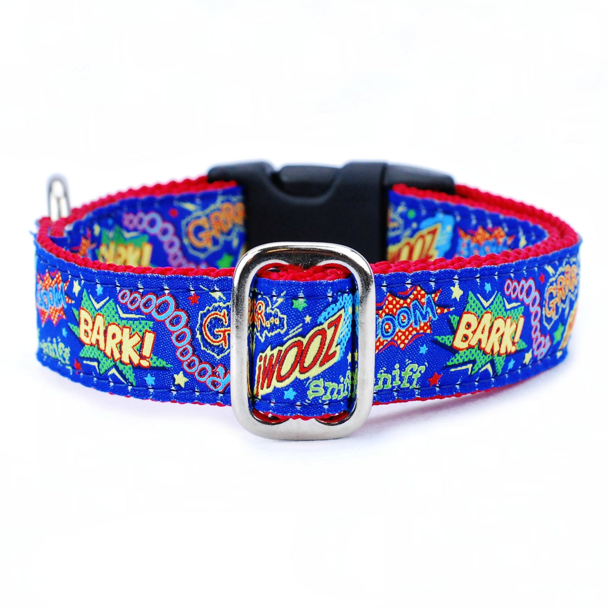 1″ Super Dog Essential Martingale Dog Collar 2 Hounds Design