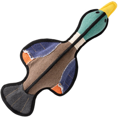 15" Nature Duck Animal Squeaky Toy Dog Toys Dogline