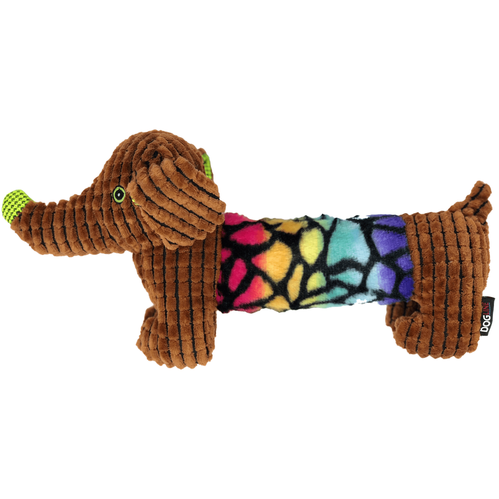 Moving Animal Toys 13.5" Dachshund Moving Ears Dog Toys Dogline