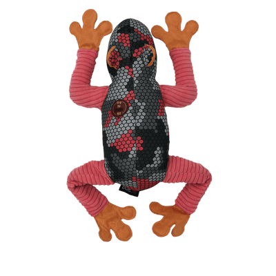 14" Frog with Moving Legs Animal Toy Dog Toys Dogline