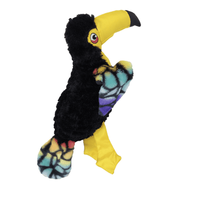 14" Toucan with Moving Wings Animal Toy Dog Toys Dogline