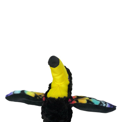 14" Toucan with Moving Wings Animal Toy Dog Toys Dogline