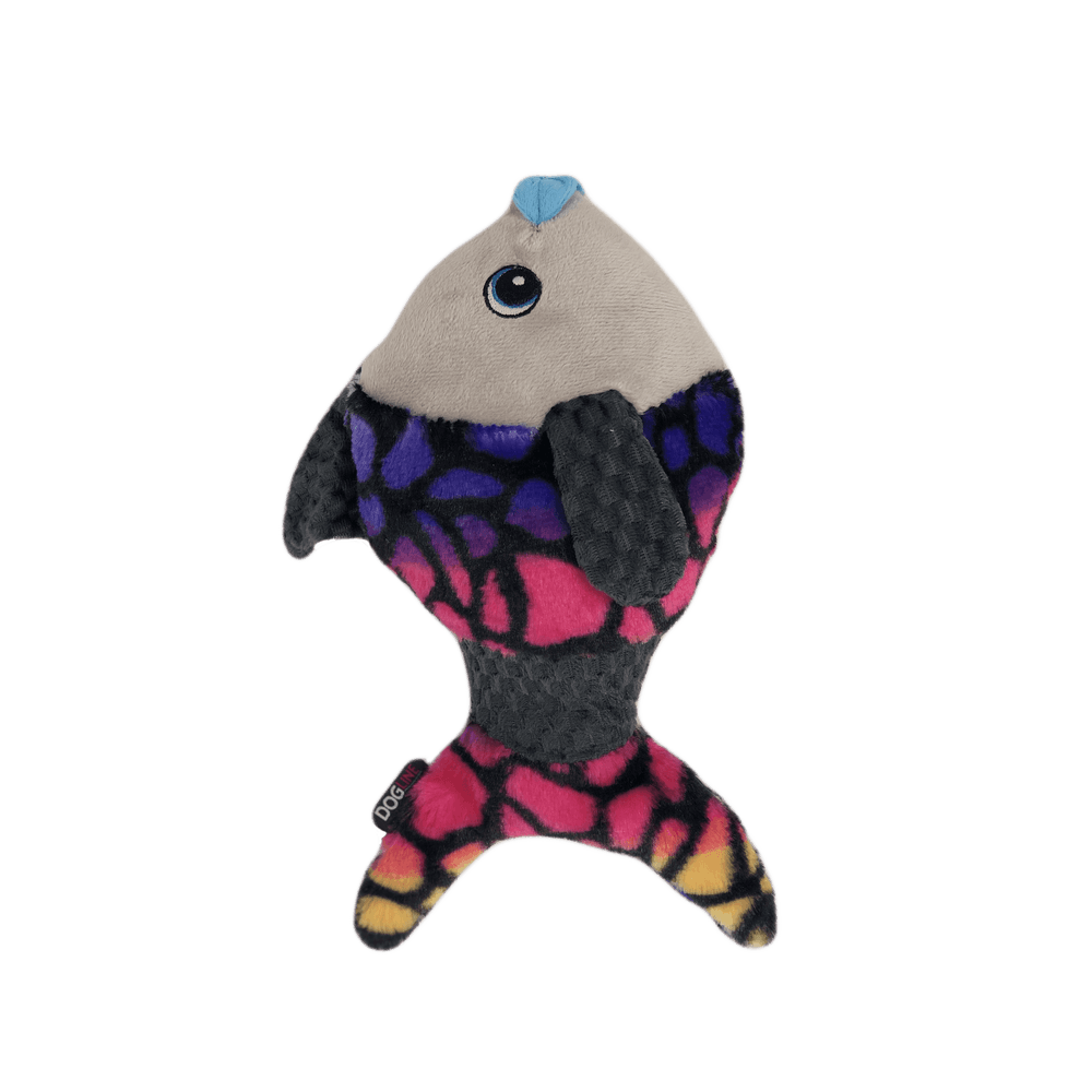 12" Fish with Moving Fins Animal Toy Dog Toys Dogline