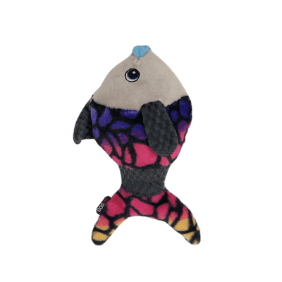 12" Fish with Moving Fins Animal Toy Dog Toys Dogline