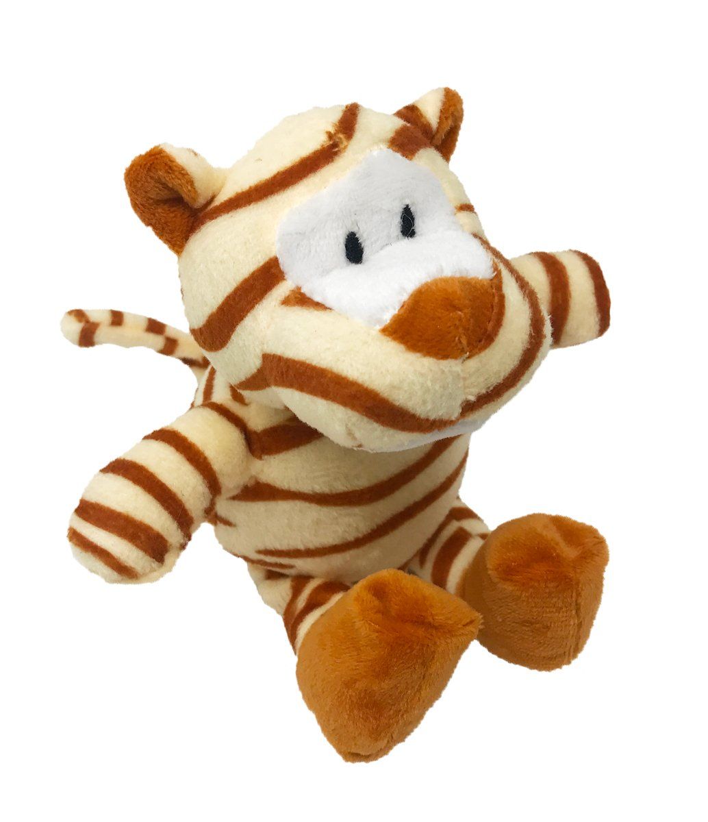 7" Tiger Mini Dog Toy Dog Toys Dogline