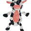 12" Crinkle Flat Dog Toy Collection 12" Cow Crinkle Flat Dog Toy Dog Toys Dogline