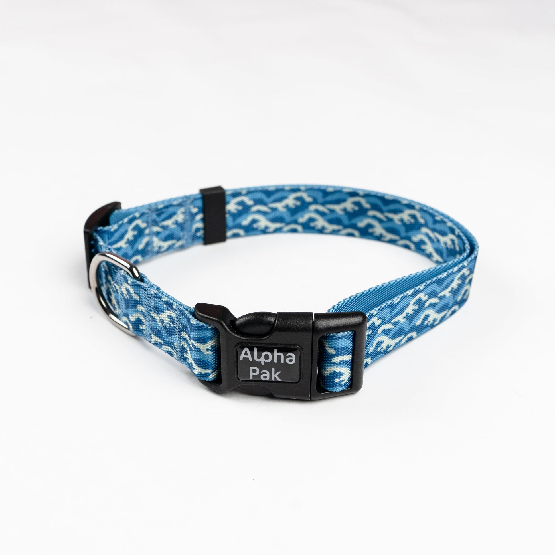 Everyday Adventure Dog Collar Tidal Pattern Dog Collar Alpha Pak
